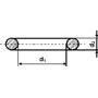 O122x3 NBR70 Rubena 50760