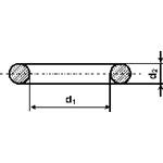 O122x3 NBR70 Rubena 50760