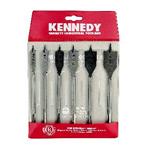 3/8"-1" FLAT WOOD BITS (SET-6) Kennedy KEN5974300K